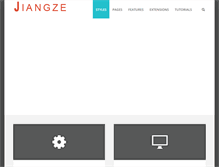 Tablet Screenshot of jiangze.dk